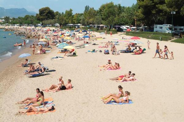 Mobile Homes By Kelair At Playa Montroig Camping Resort Таррагона Екстер'єр фото